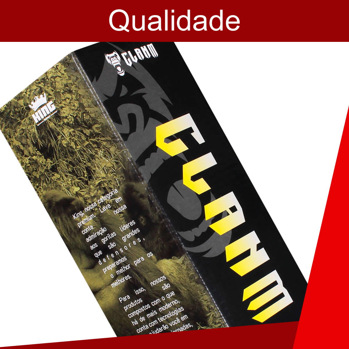 Mousepad Gamer King 90x30cm Antiderrapante Resistente a Água Borda Overlock