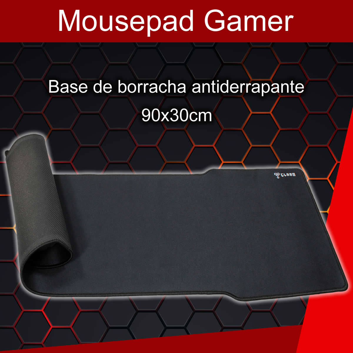 Kit Gamer Profissional Teclado Mecânico Full Size Mouse 10.000 DPI Headset Surround 7.1 Mousepad 90x30cm