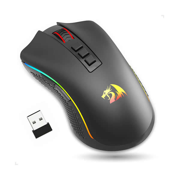 Mouse Gamer RBG Redragon Cobra Pro 16.000 DPI Preto M711-PRO