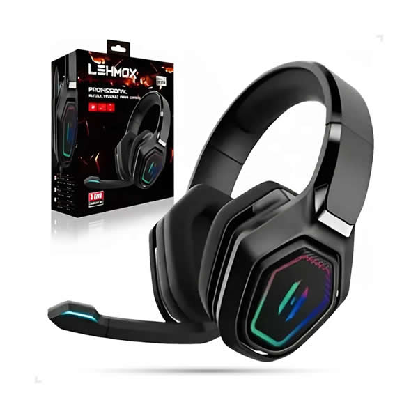 Fone Gamer Headset F3 Profissional 7.1 Com Fio Usb e Iluminação Led Para Pc Xbox One Ps4 Celular Com Sistema de Resução